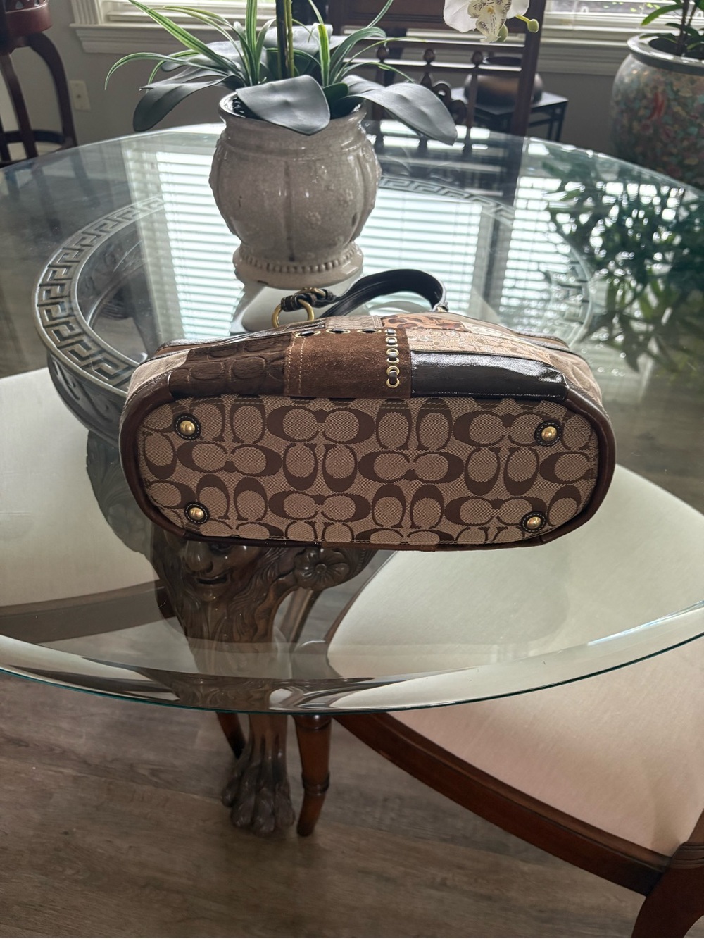 🤎COACH Y2K VINTAGE SIGNATURE PATCHWORK LIMITED EDITION BAG!🤎 - Picture 6 of 10